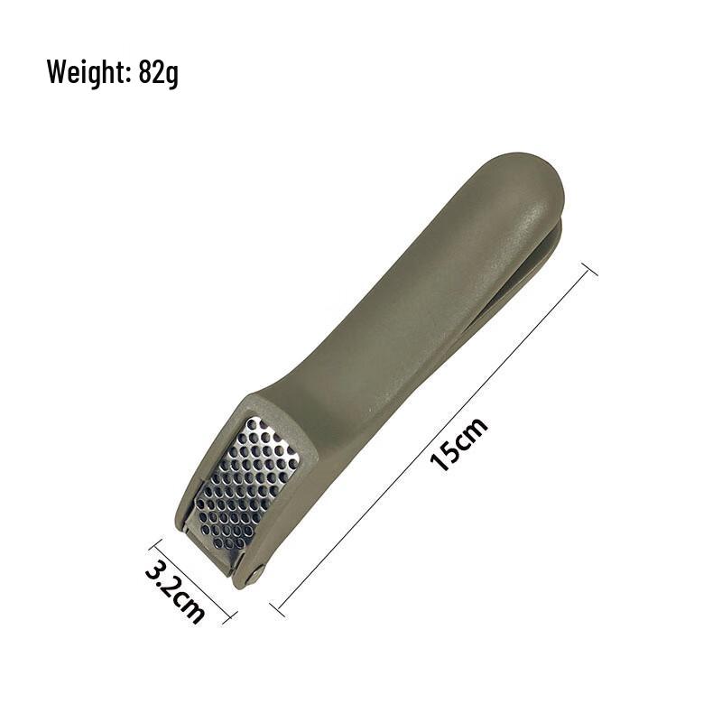 ZISIZ Manual Stainless Steel Garlic Press