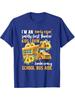 SchoolBus  SunflowerFunny Bus Aide Slogan TShirt 100 Cotton ONeck Short Sleeve Summer Casual Mens Tshirt Streetwear