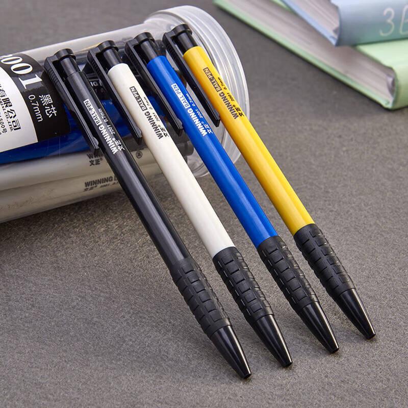 40pcs Ballpoint Pens Stationery 0.7mm Blue Ball Pens School Supplies Long Lasting Smooth Writing Ball Point Pen Office Supplies