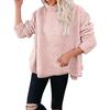 Women S Loose Fit Thick Wool Blend Coat Winter Outerwear