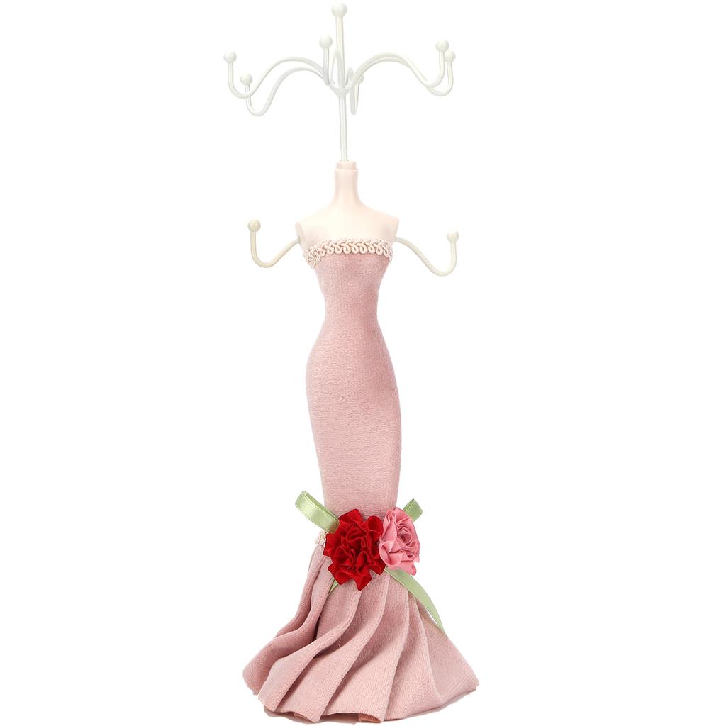 Necklace Display Stand Model Shaped Jewelry Earrings Storage Stand Organizer Rack