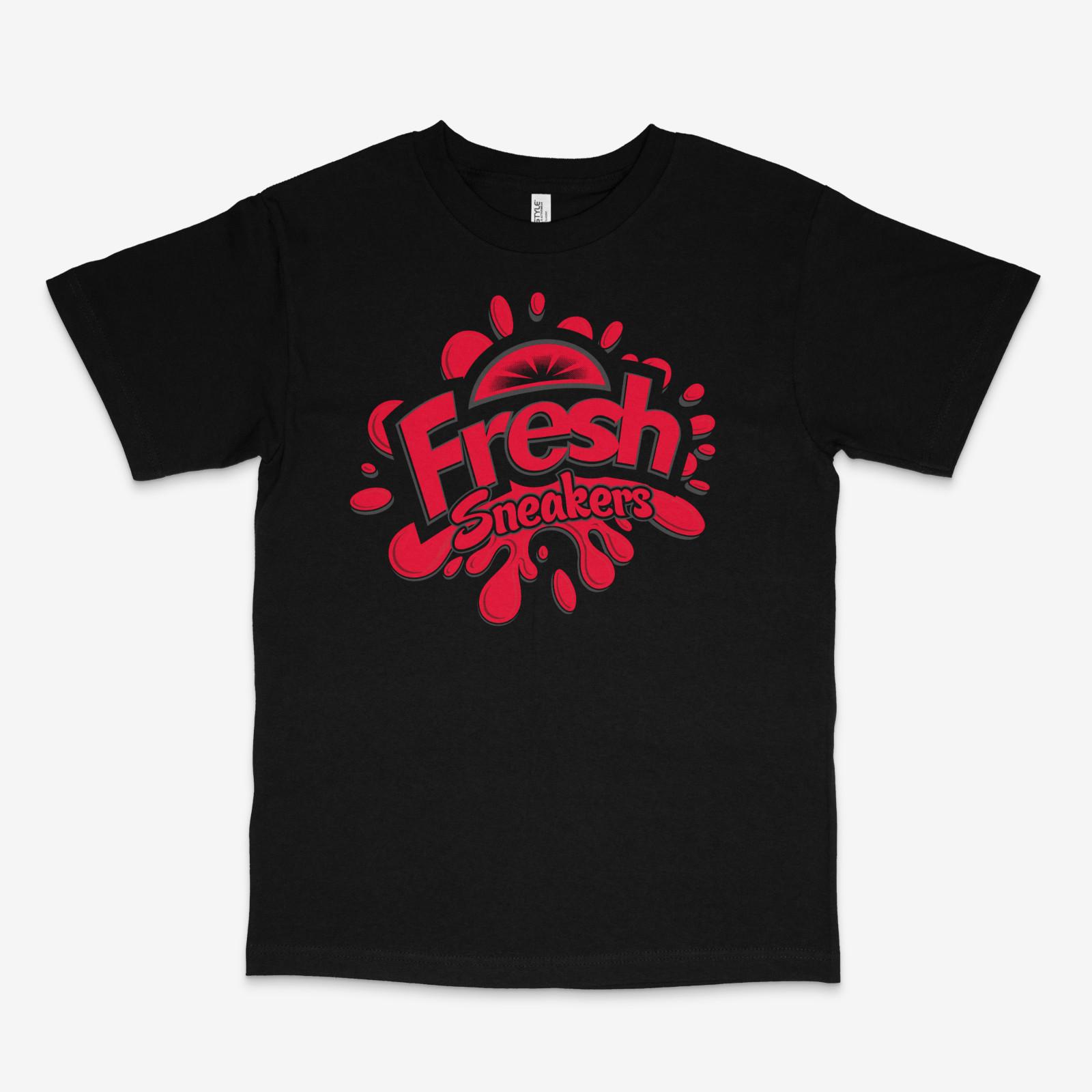 Fresh Sneakers Flu Game Black Tee S разноцветный