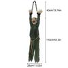 Halloween Animatronics Decoration Hanging Clown Nurse Voice Control Electric Outdoor Scary Clearance Horror Haunted House Props