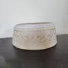 Men Hat Vintage Ethnic Flat Top Round Embroidery Head Decoration Firm Stitching Turkish Jewish Holiday Wear Cap Headwear