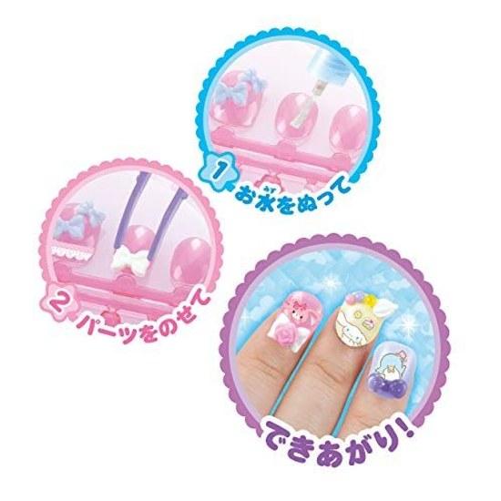 Aqua Nail Sanrio Characters Studio AQ-N02 ST Mark Certification 6 years older Toy Water Making Cosmetic EPOCH