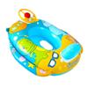 Large Toddler Boat-Themed Swimming Ring with Canopy & Steering Wheel