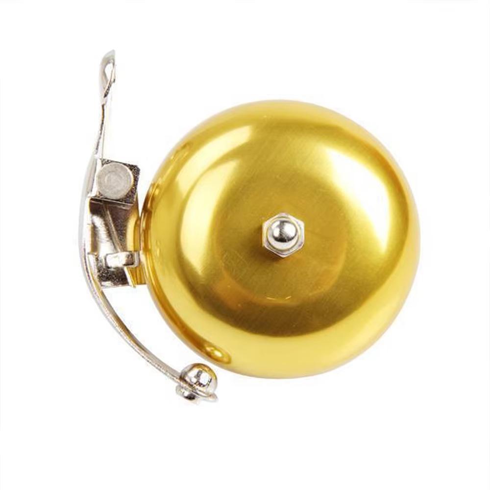 Велосипедный звонок в стиле ретро для отдыха, велосипедный звонок, алюминиевый, серебристый, золотой, кофейный, коричневый, велосипедный звонок, велосипедный звонок Gold