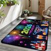 Brilliant Fireworks  New Year Carpet Warm Doormat Welcome Mat Outdoor Carpet Rug For Bedroom Carpet For Live Room