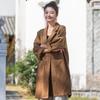 Women's Vintage Cotton-Linen Loose Lapel Shirt - Artistic Casual Style