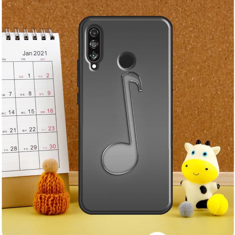 Treble Clef Music Note For Huawei Nova Y72 Y70 Y91 Y90 Y60 Y61 Y73 3i 7i 8i 11i 12i 9 10 SE P20 P30 P40 Lite Case