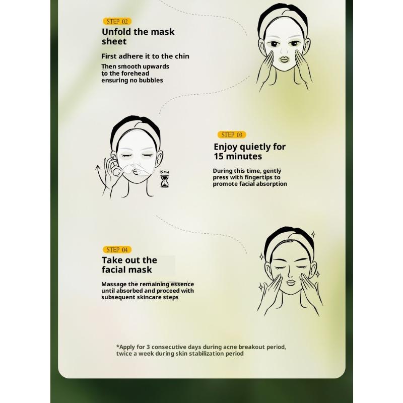 Acne Mask Sensitive Muscle Soothing Moisturizing Multi-acid Mild Oil Control Acne-removing Pore Blackhead Patch
