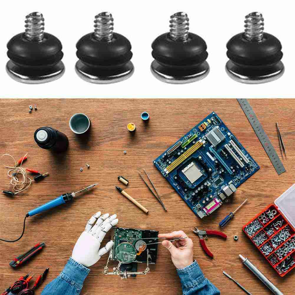 Computer for Case Shockproof Screws + Shock Absorption Rubber Gaskets for 3.5-inch HDD Hard Disk Damping Screw And Rubber Rings