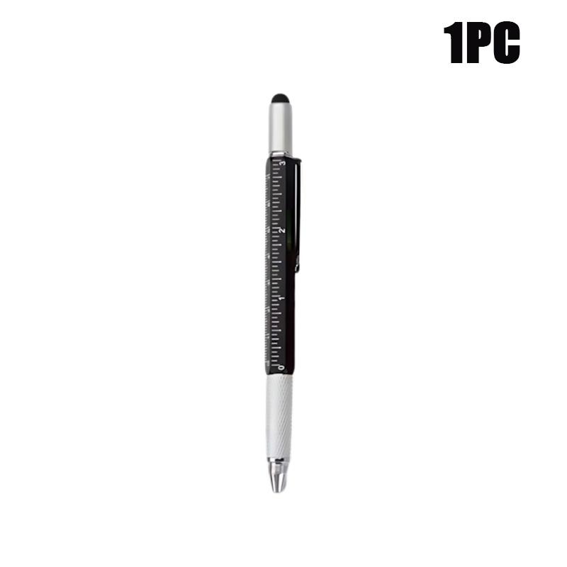 Multifunkčné pero 7 v 1 s dotykovou obrazovkou Kapacitné pero stylusu so skrutkovačom