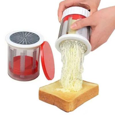 Käsereibe, Zerkleinerer, Schneider, Butter, Fleischwolf, Mühle, Obstmühle für einfache Reinigung, abnehmbare Teile, Hand-Käsereibe für Nüsse, Gemüse, Schokolade