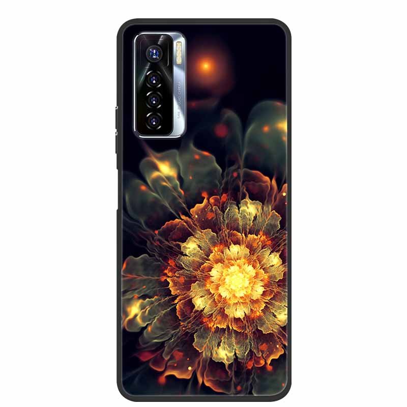 For Tecno Camon 17 Pro Cases 17P 17 Soft TPU Silicone Phone Cover for Tecno Camon 17P Back Cover Bumper Fundas Camon17 CG7n Capa