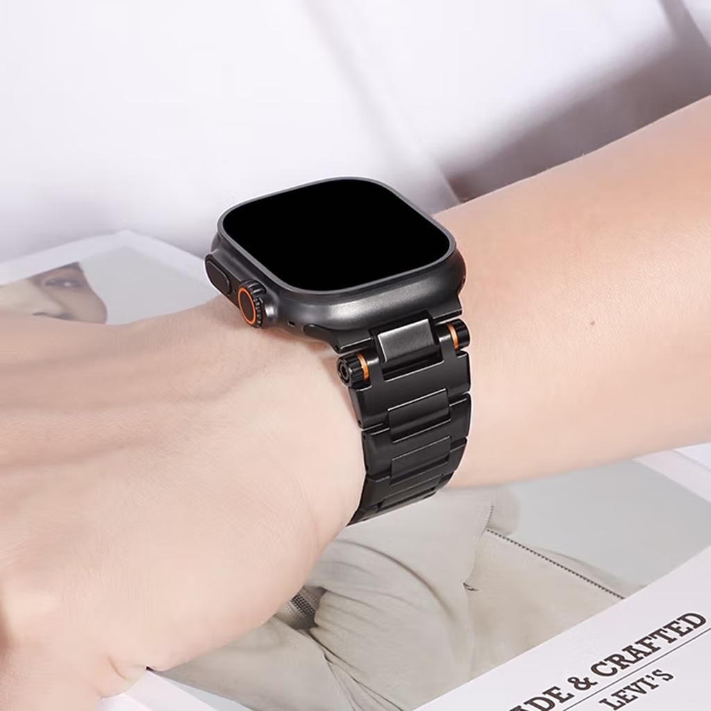 Stainless Steel Strap for Apple Watch Ultra 3/2/1 49mm 46mm 45mm 44mm 42mm Metal Magnetic Band IWatch Series 11 10 9 8 7 6 SE 5