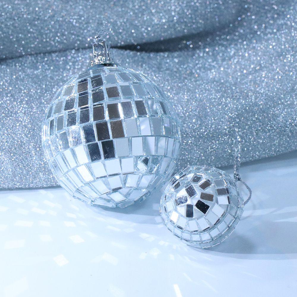 Ornaments DIY Christmas Tree Decoration Disco Mirror KTV Bar Reflective Glass Ball Christmas Ball