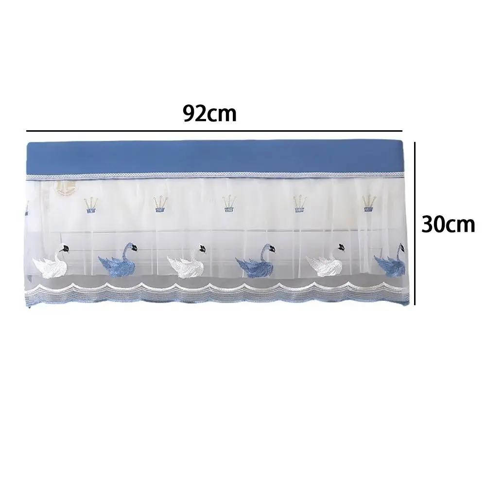 Wall Mounted Air Conditioner Dust Cover Washable Anti-dust Protective Cover Portable Lightweight Windproof Curtain Household