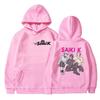 Disastrous Life of Saiki K Hoodies Women Men Long Sleeve Hooded Sweatshirts Unisex Casual Y2K Street Fashion Clothing