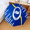 Brighton & Hove Albion Crest Automatic Folding Umbrella - 8-Rib Travel Umbrella with Auto Open/Close & Portable Gifts for holidays or birthdays