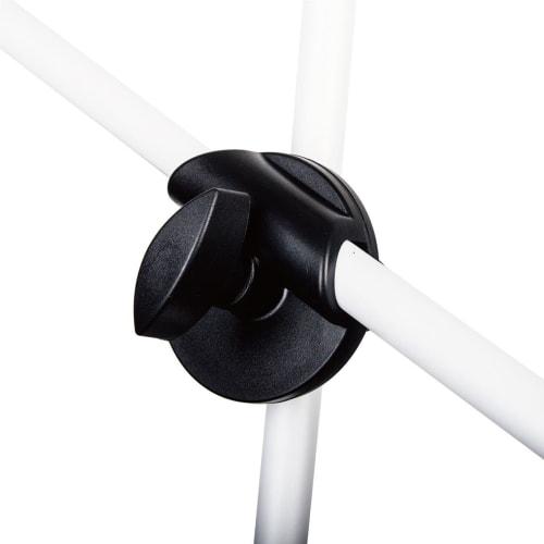 Kikutani PLATINUM Microphone Stand with Smartphone Holder, Black, MBS1A BK (Reliable Japanese Manufacturer)