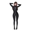 [LEOHEX] Shiny full body tights high neck long sleeve leotard classic bodysuit smooth cosplay costume campaign girl rhythmic gymnastics sexy event