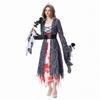 Halloween Bloody Ghost Bride Vampire Witch Bloody Ghost Bride Horror Skull Show Costume