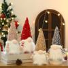 30cm Vánoční skřítek Elf s LED nočním světlem Vánoční dekorace pro domov Xmas Navidad 2027 Novoroční dárky
