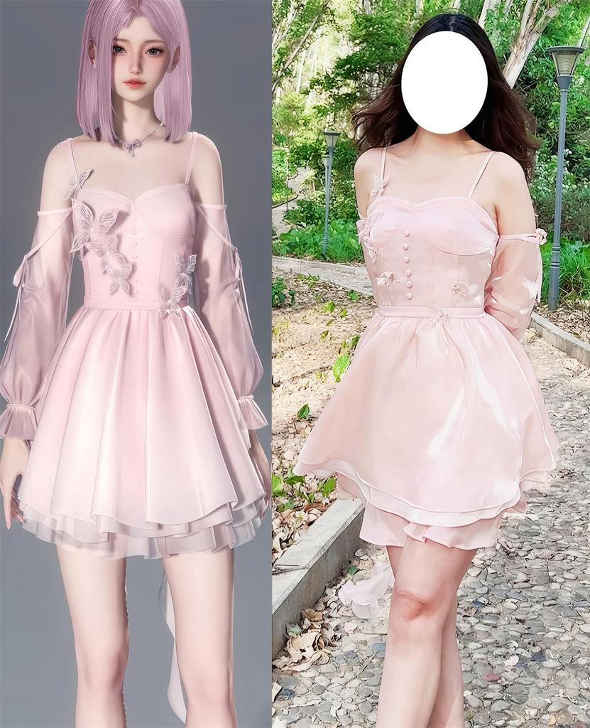 Koi to Shinsou Cosplay Protagonist and Female Protagonist Shinsou Hunter Koi Shinsou Cosplay Combat Uniform Popular Game Costume Size [NOKIJP]