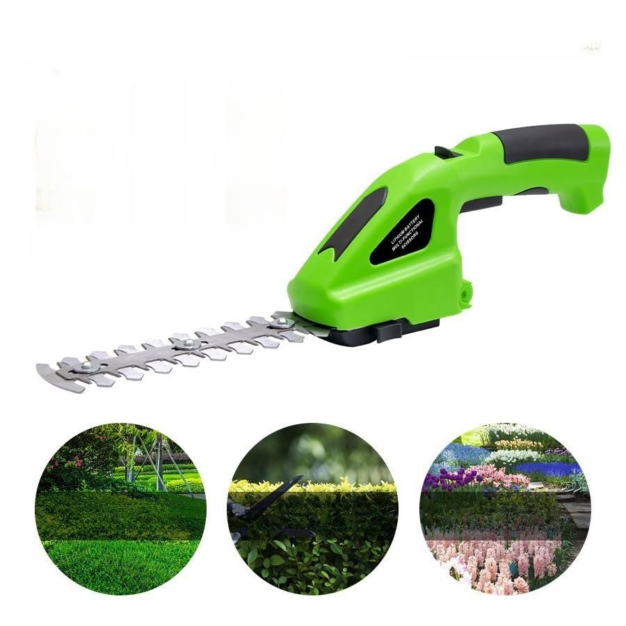 Garden Hedge Trimmer With Lithium Battery For Lawn And Shrub Pruning