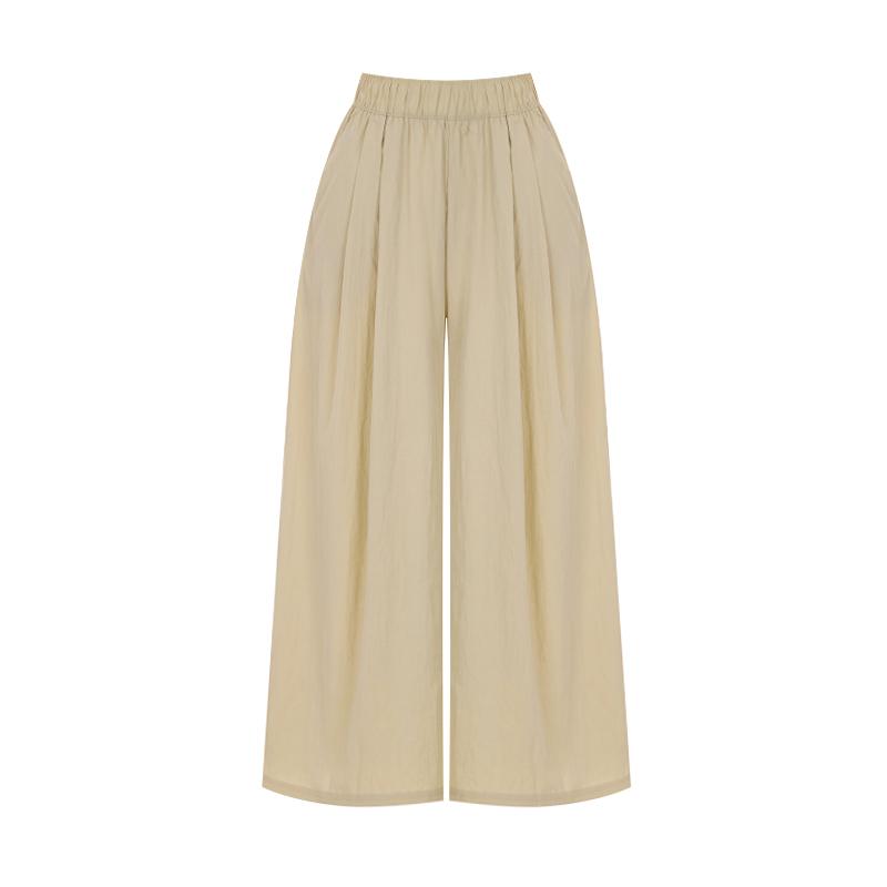 TVIEW Easy Elastic Wide Pants_V6B-Cpt016
