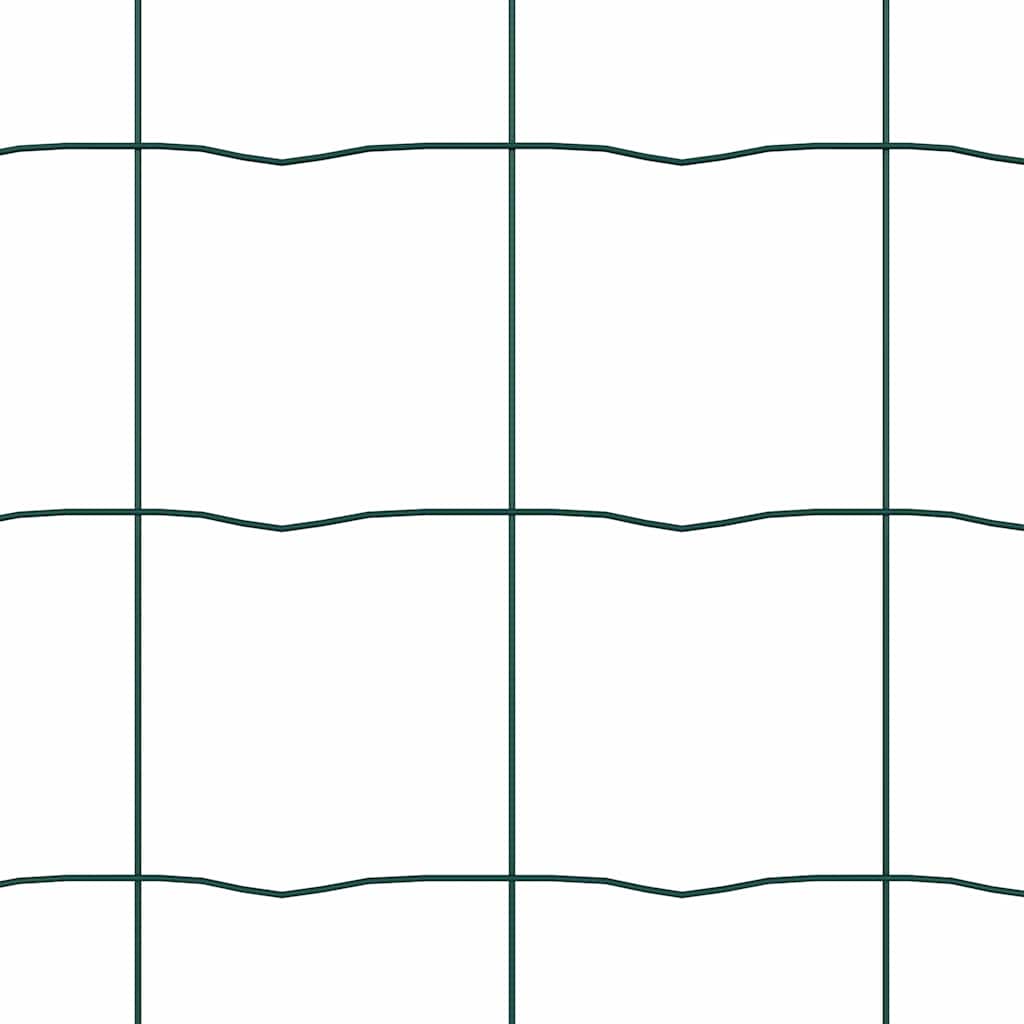 Euro Fence Green 1.6 X 10 M PVC Coated Iron