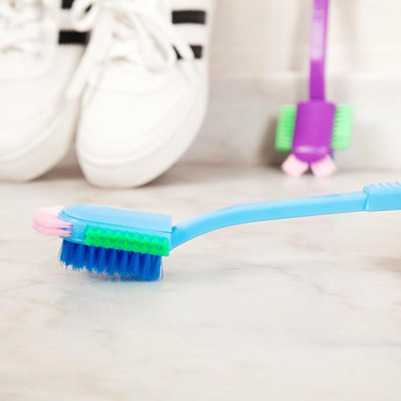 Perie pentru pantofi Perie cu mâner lung Perie pentru spălare creativă a pantofilor Perie pentru curățare peri moi Perie pentru pantofi Perie cu mai multe capete