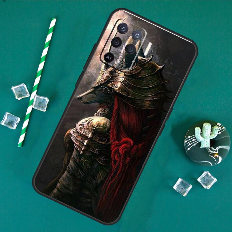Ägypten Nefertiti Anubis Ankh Handyhülle Für Oppo A18 A38 A58 A78 A98 A40 A60 A80 A91 A15 A17 A74 A94 A54 A57S A16 A76 A96