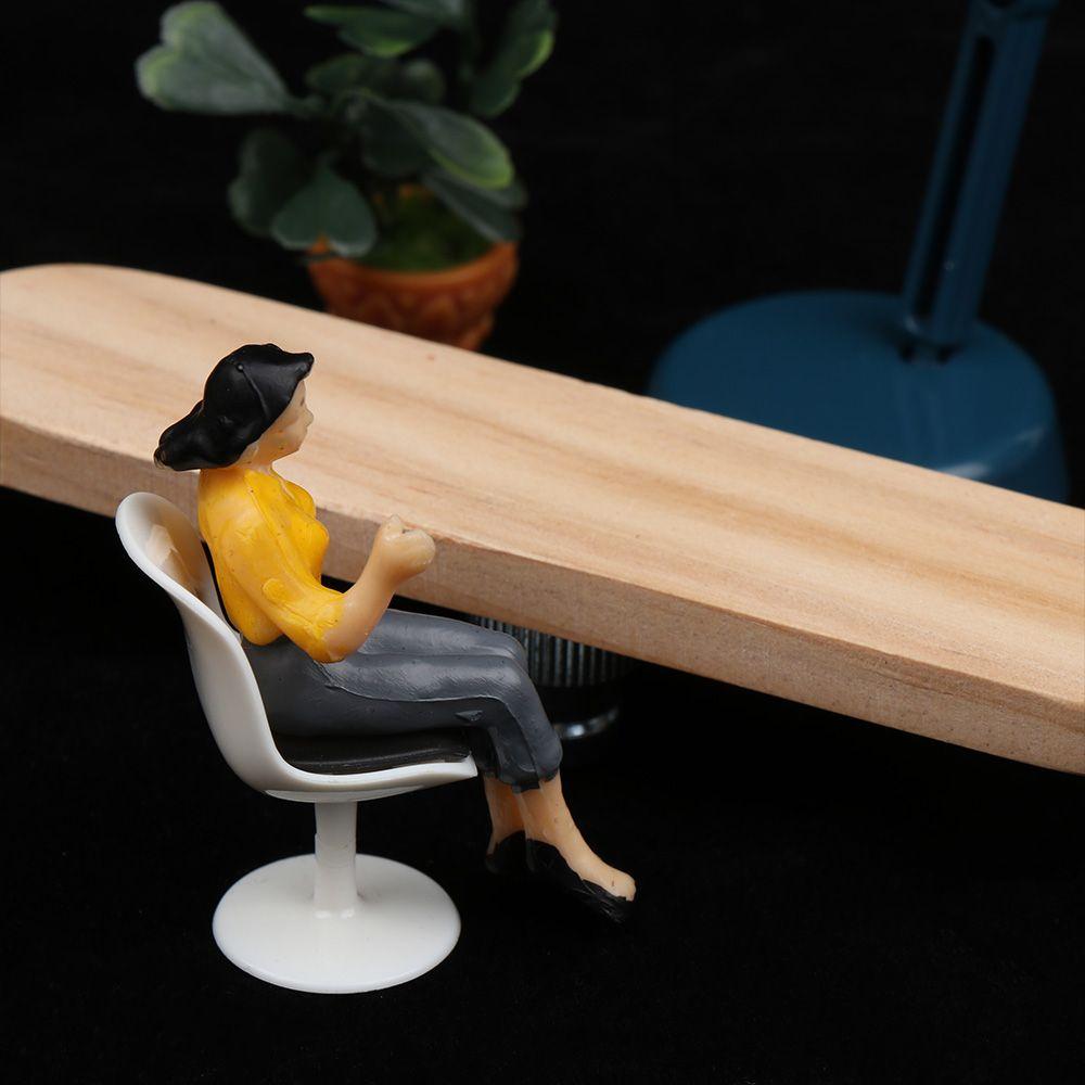 Toy Decoration Doll House Decor Dollhouse Chair Sofa Stool Model Miniature Table Furniture