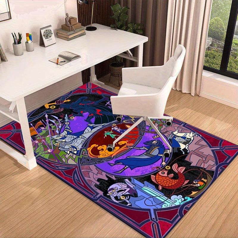 Tree Of Life Sword Symbol Carpet, Chair Rug,Rug for Office Bedroom Living Rooms, Doormat Decor Fan Gift Christmas Gift