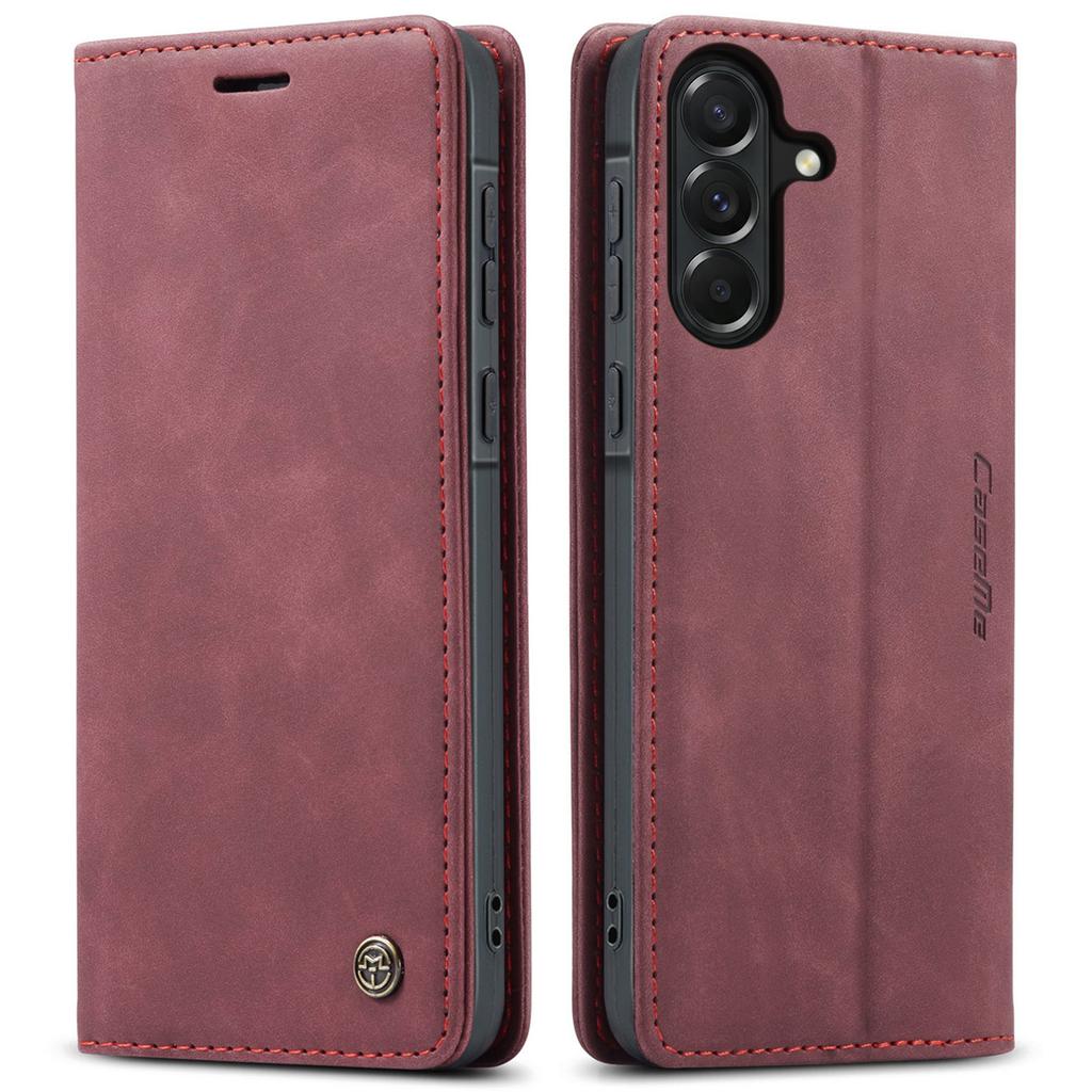 CaseMe Luxury Retro Magnetic Flip PU Leather Phone Case for Samsung Galaxy A37 Wallet Cover Phone Coque For Samsung Galaxy A57