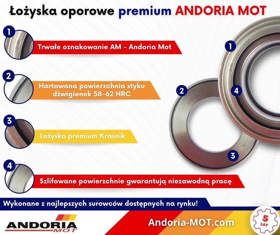 Clutch engagement (thrust) bearing 952706 Ursus C-330 C-360 Premium ANDORIA