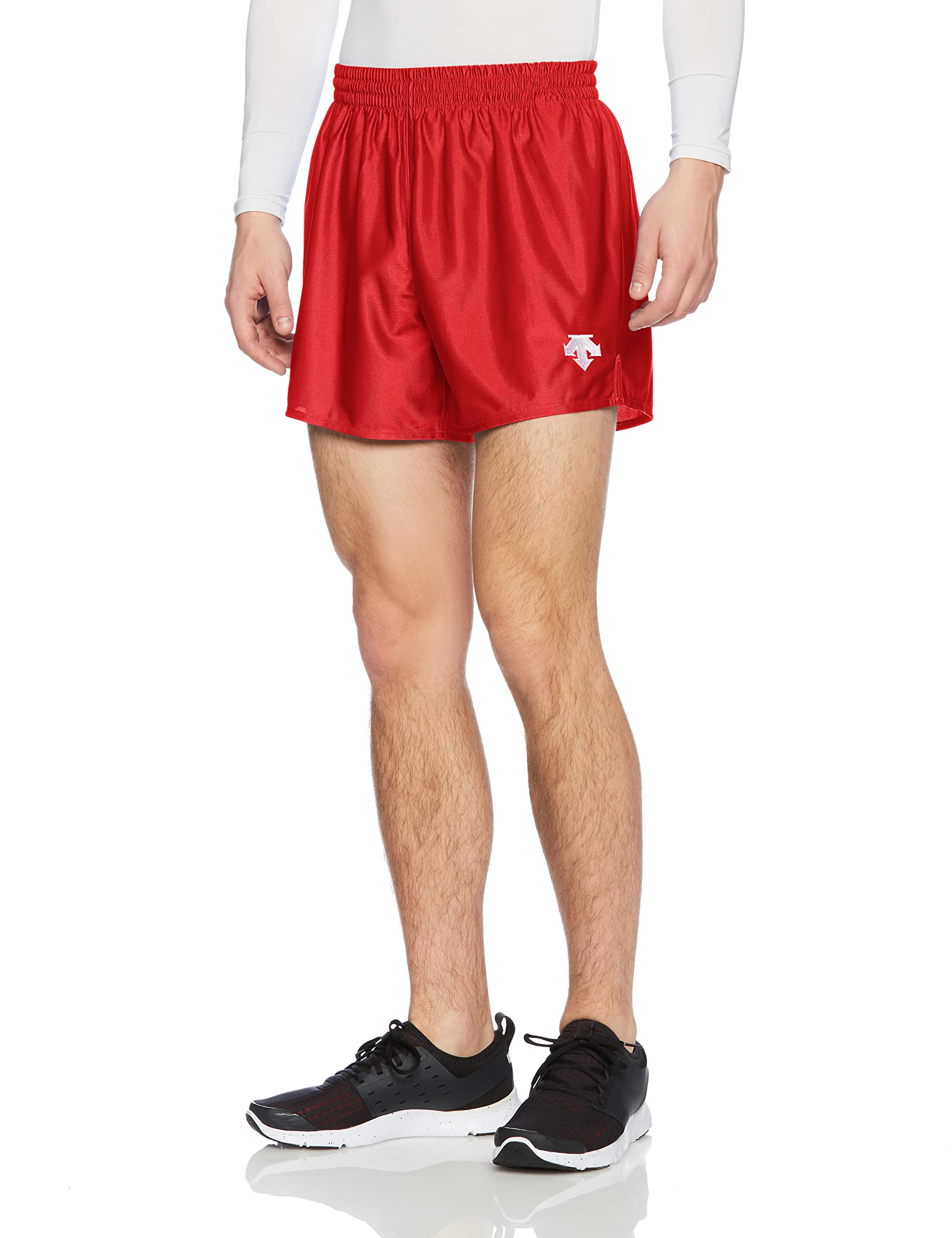 

Shorts Volleyball Game Pants Standard One Point Club Activities Team RED M [DESCENTE] Men s Women s (DSP-6111B)