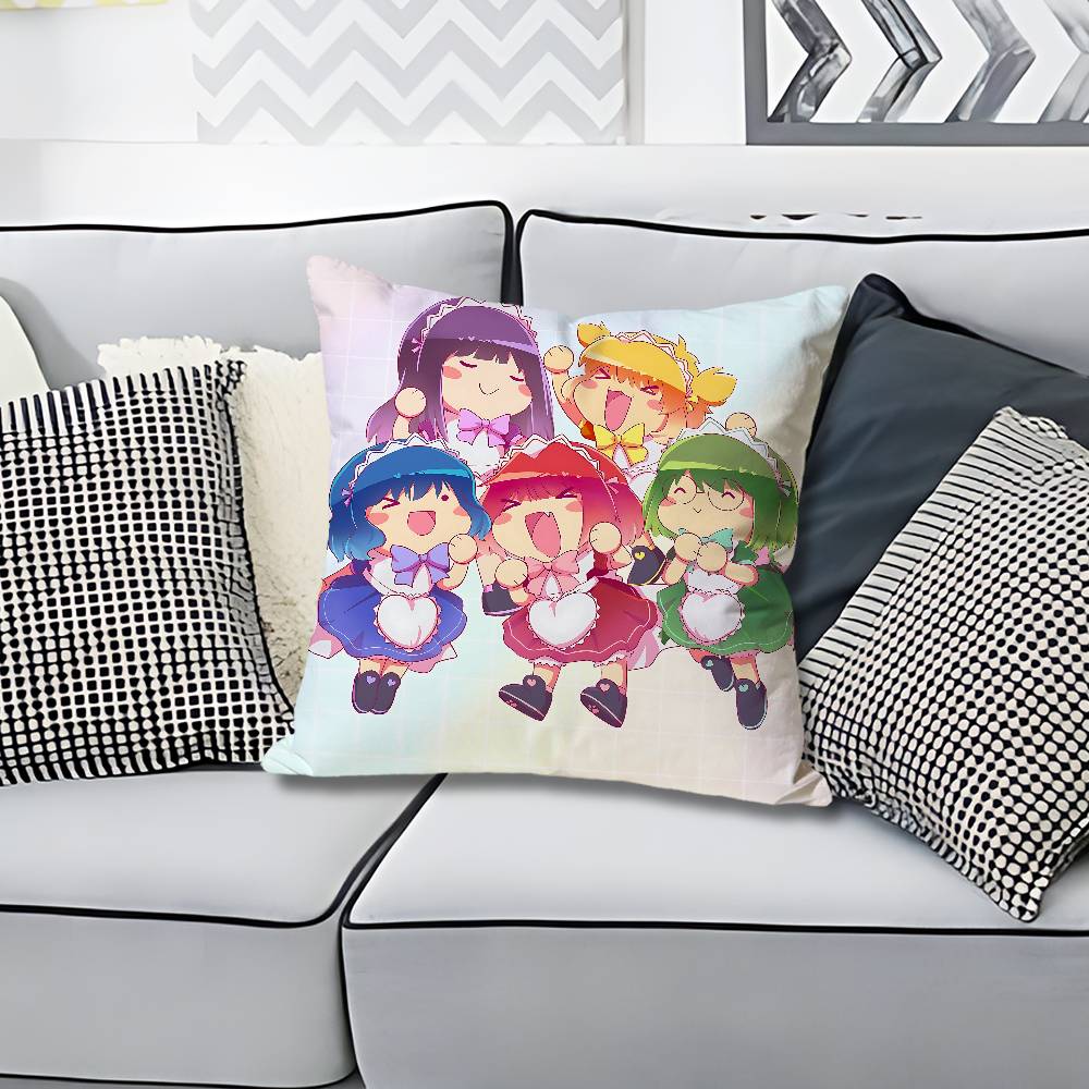 Cute TTokyo MMew Mew Various Sizes Square Pillow Case For Car Home Bedchamber Decor Custom Valentine gift