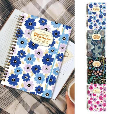 Monthly Planner Coil Bound  2026-2030 Long-Term Planning Datebooks Weekly and Monthly Planner for School Student Business