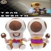 10" Super Mario Toad Mushroom Old Man Plush Toy Soft Doll For Kids And Collectors