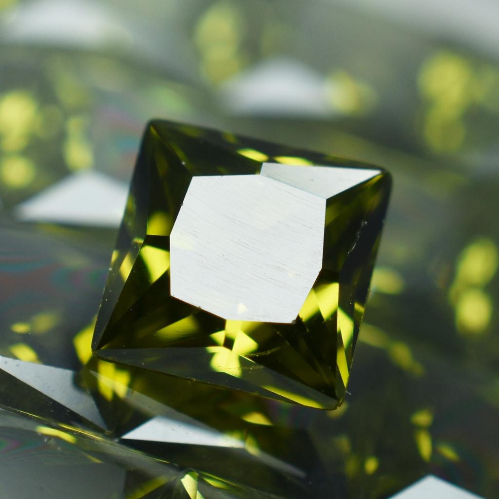 51 Pcs Lot Natural Green Sapphire Square Cut 5x5mm Certified Loose Gemstones