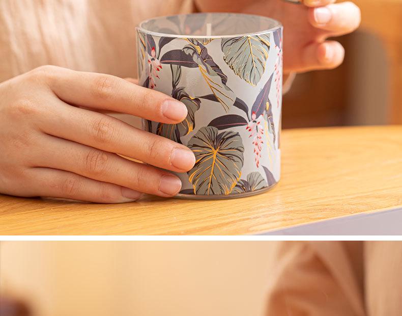 Pineapple Mango Scented Soy Candle - Smokeless Aromatherapy Gift