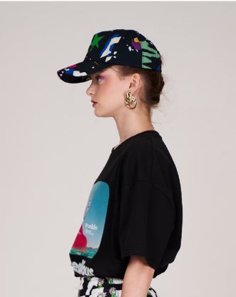 GREEDILOUS Multi-Shape Print Ball Cap