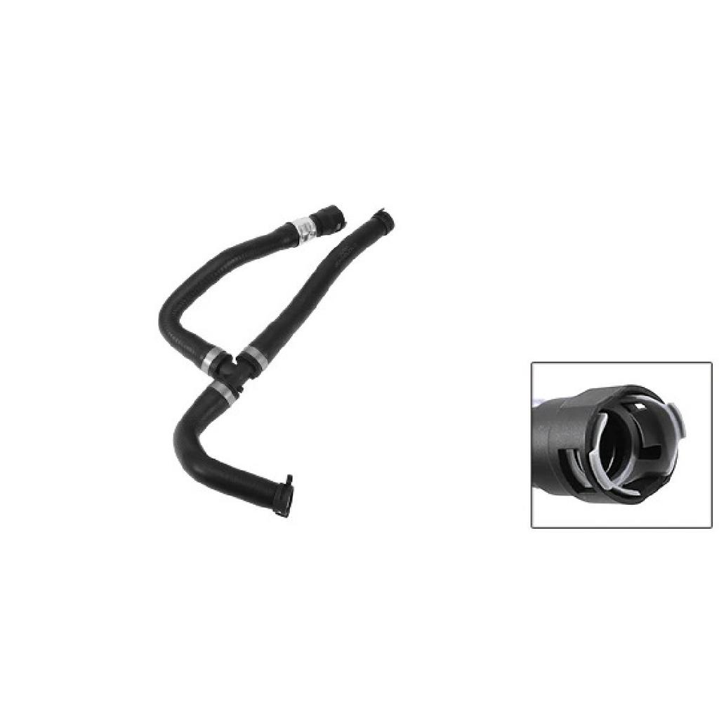 X Autohaux Auto Car Radiator Hose Heater Hose No.CT4Z18N345B for Ford Edge 2.0L 2012-2014 Black Rubber 1 Pc Heating Water Pipe