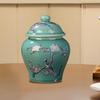 Ceramic Ginger Jar Asian Ginger Pot Vase for Wedding Table Decoration