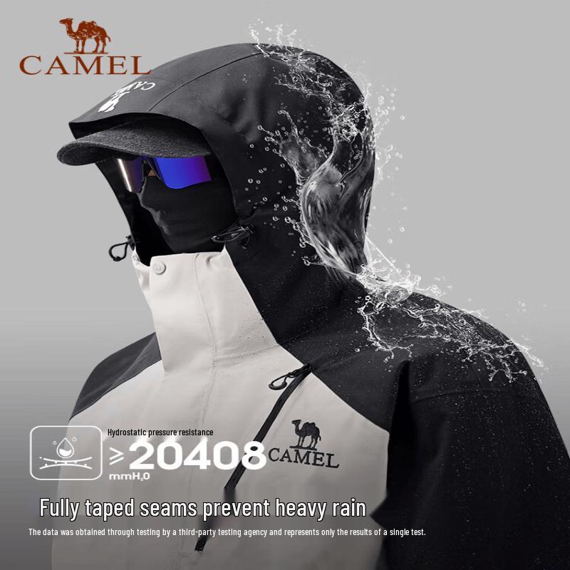 Camel Outdoor 3-in-1 Stormproof Hiking Jacket