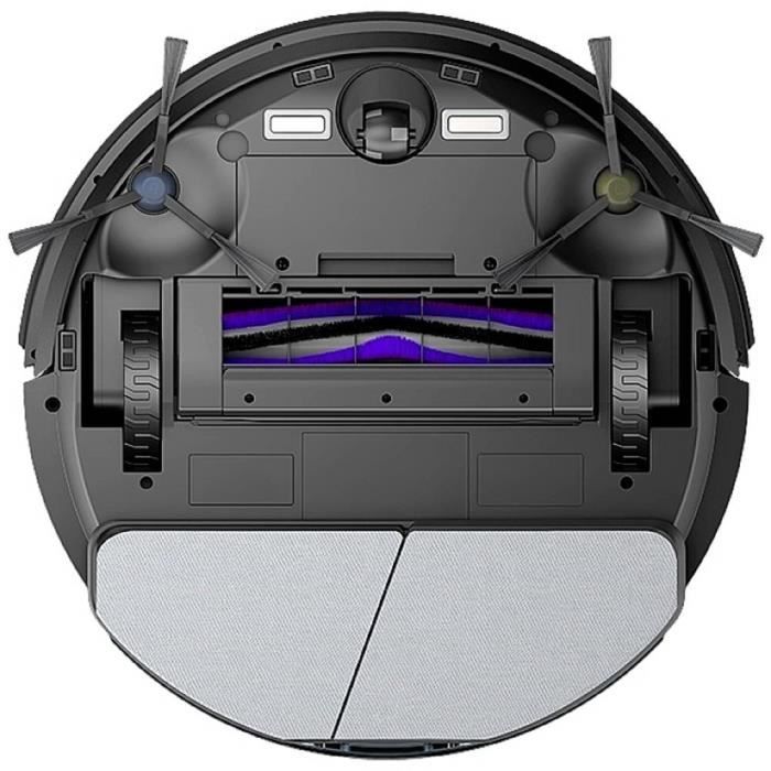 Midea Europe S8+ Saug- und Wischroboter schwarz App-gesteuert, fernbedienbar, mit Akku, zu