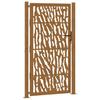 Garden Gate 100 X 175 Cm Weathering Steel Trace Design